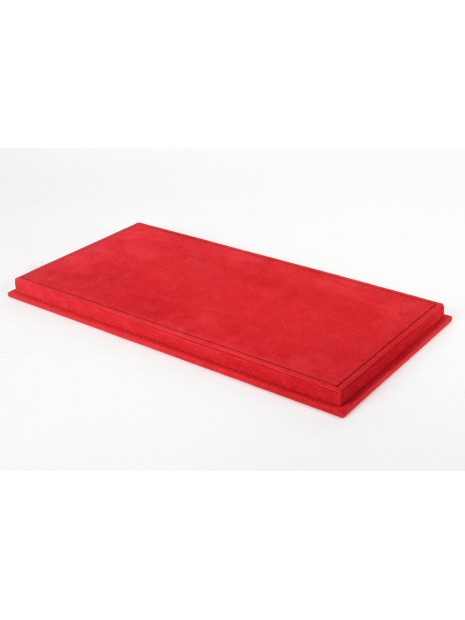 Vitrine plexiglas avec socle en alcantara rouge 1/18 BBR BBR Models - 3