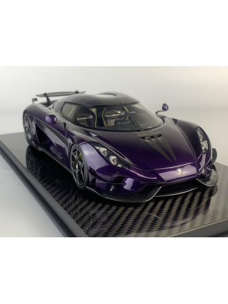 Koenigsegg Regera (Carbon violet) 1/18 FrontiArt FrontiArt - 3