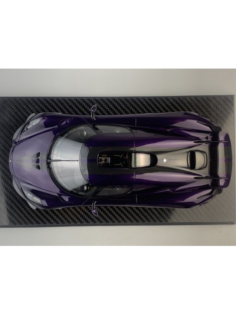 Koenigsegg Regera (Carbon Purple) 1/18 FrontiArt FrontiArt - 8