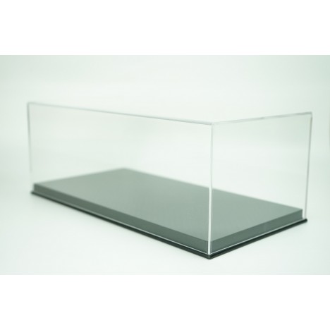Vitrine plexiglas avec socle carbon 1/18  - 1