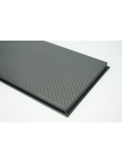 Vitrine plexiglas avec socle carbon 1/18  - 2