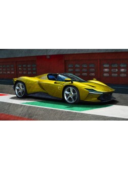 Ferrari Daytona SP3 (Giallo Tristrato) 1/43 Looksmart Looksmart -1