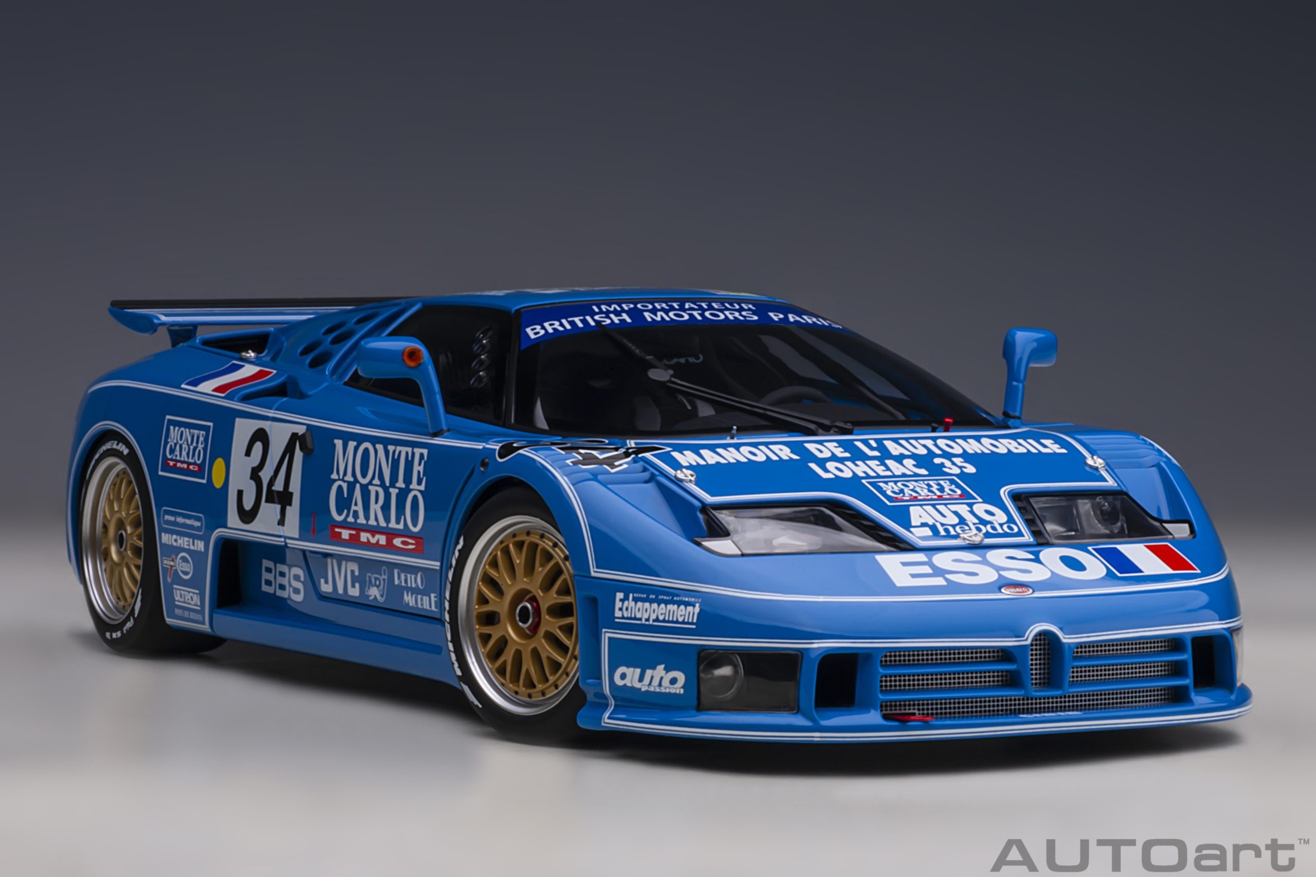 Bugatti Eb110 Lm Le Mans 1994 A Escala De Colección | Meses sin interés