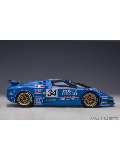 Bugatti EB110 LM Le Mans 24h 1994 1/18 AUTOart AUTOart - 8