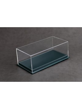 copy of Acrylic display case with dark blue leather base 1/18 Garage Case Garage Case - 2