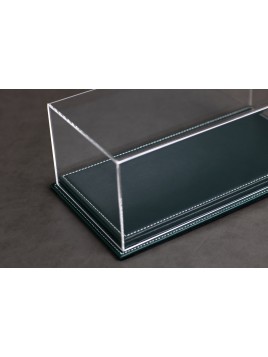 copy of Acrylic display case with dark blue leather base 1/18 Garage Case Garage Case - 1