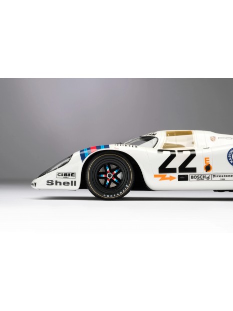 Porsche 917K Martini Winnaar Le Mans 1971 1/18 Amalgam Amalgam Collectie - 9
