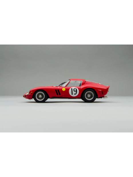 Ferrari 250 GTO Le Mans 1962 "Race verweerd" 1/18 Amalgam Amalgam Collectie - 4