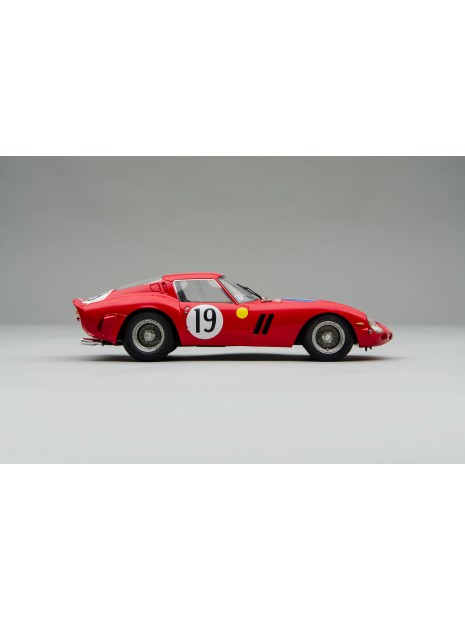 Ferrari 250 GTO Le Mans 1962 "Race verweerd" 1/18 Amalgam Amalgam Collectie - 5