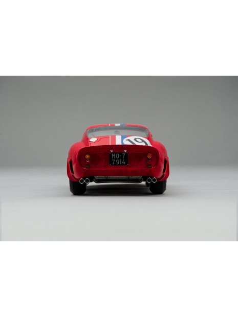 Ferrari 250 GTO Le Mans 1962 "Rennverwittert" 1/18 Amalgam Amalgam Collection - 6