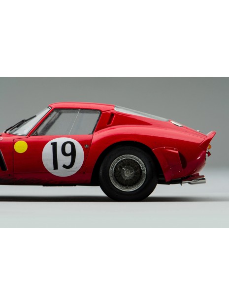 Ferrari 250 GTO Le Mans 1962 "Race verweerd" 1/18 Amalgam Amalgam Collectie - 9