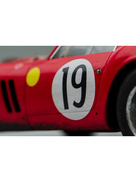 Ferrari 250 GTO Le Mans 1962 "Race verweerd" 1/18 Amalgam Amalgam Collectie - 11