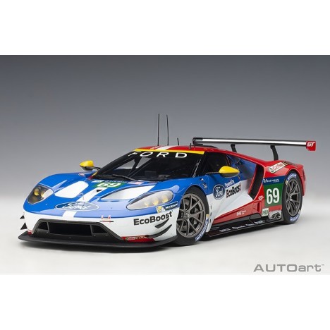 Ford GT Le Mans 2016 Brisoe / Dixon / Westbrook n° 69 1/18 AUTOart AUTOart - 1