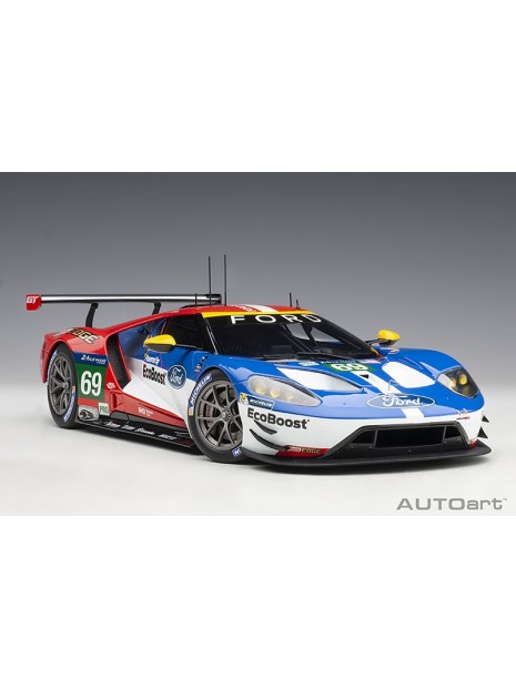 Ford GT Le Mans 2016 Brisoe / Dixon / Westbrook n° 69 1/18 AUTOart AUTOart - 2