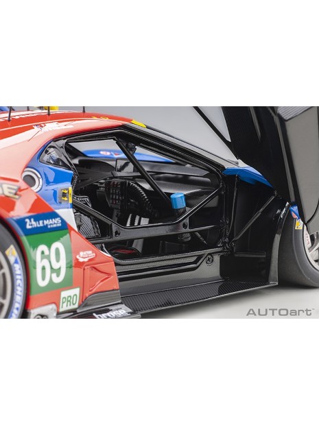 Ford GT Le Mans 2016 Brisoe/Dixon/Westbrook n°69 1/18 AUTOart AUTOart - 13