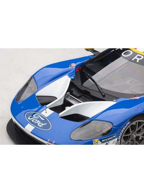 Ford GT Le Mans 2016 Brisoe / Dixon / Westbrook n° 69 1/18 AUTOart AUTOart - 14