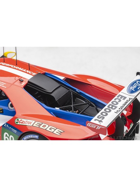 Ford GT Le Mans 2016 Brisoe / Dixon / Westbrook n° 69 1/18 AUTOart AUTOart - 15