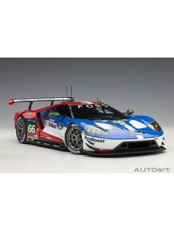 Ford GT Le Mans 2016 Johnson / Mucke / Pla n° 66 1/18 AUTOart AUTOart - 2