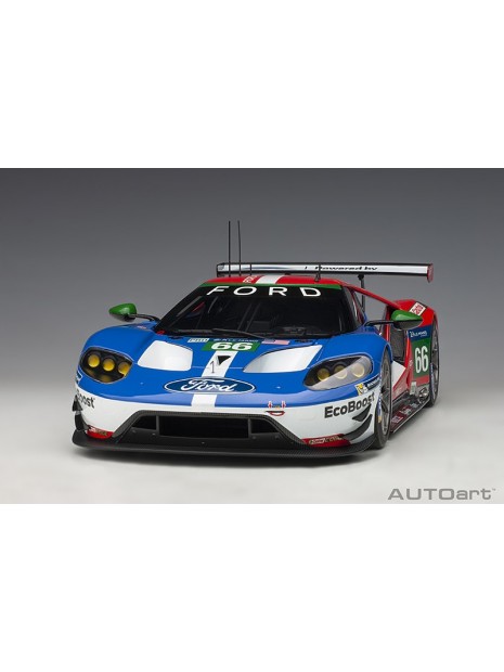 Ford GT Le Mans 2016 Johnson/Mucke/Pla n°66 1/18 AUTOart AUTOart - 3