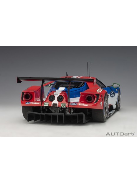 Ford GT Le Mans 2016 Johnson/Mucke/Pla n°66 1/18 AUTOart AUTOart - 4