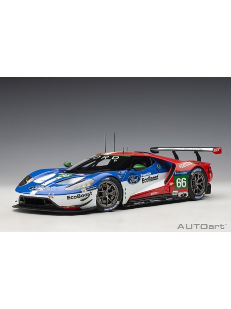 Ford GT Le Mans 2016 Johnson/Mucke/Pla n°66 1/18 AUTOart AUTOart - 5