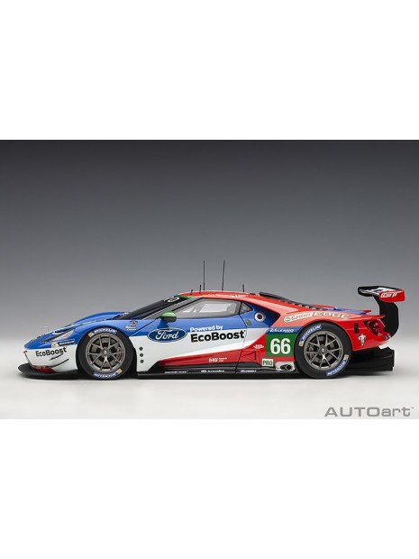 Ford GT Le Mans 2016 Johnson/Mucke/Pla n°66 1/18 AUTOart AUTOart - 7