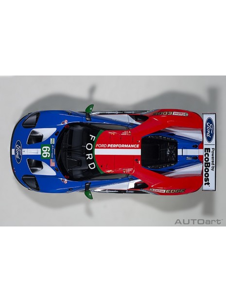 Ford GT Le Mans 2016 Johnson / Mucke / Pla n° 66 1/18 AUTOart AUTOart - 11