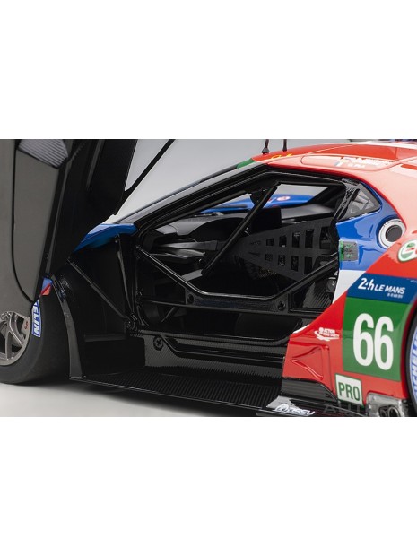 Ford GT Le Mans 2016 Johnson/Mucke/Pla n°66 1/18 AUTOart AUTOart - 12