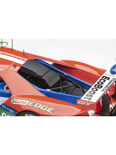 Ford GT Le Mans 2016 Johnson/Mucke/Pla n°66 1/18 AUTOart AUTOart - 15