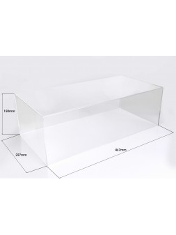 Display Case With Black Base 1/12 BBR BBR Models - 1