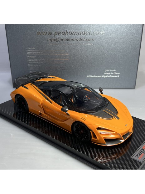McLaren 720S Novitec N-Largo (Arancione) 1/18 Peako Peako - 4