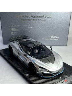 McLaren 720S Novitec N-Largo (Silver) 1/18 Peako Peako - 2