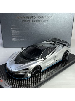 McLaren 720S Novitec N-Largo (Argent) 1/18 Peako Peako - 1