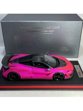 McLaren 720S Novitec N-Largo (Flash Pink) 1/18 Peako Peako - 2