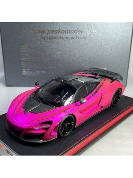 McLaren 720S Novitec N-Largo (Flash Pink) 1/18 Peako Peako - 1
