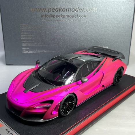 McLaren 720S Novitec N-Largo (Flash Pink) 1/18 Peako Peako - 1