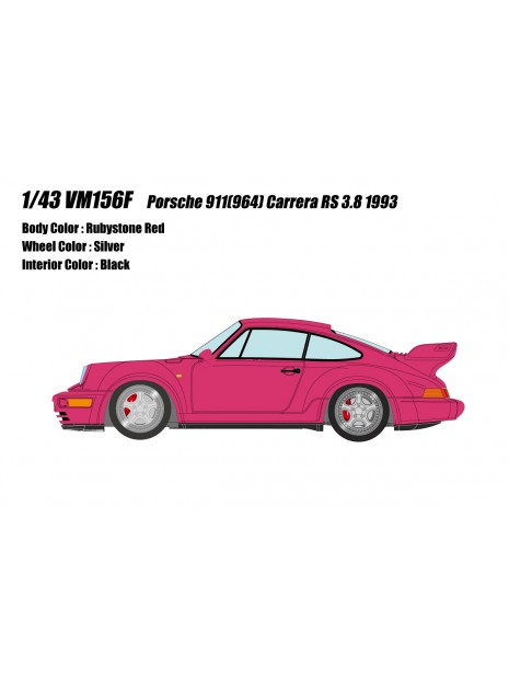 Porsche 911 (964) Carrera RS  1993 1/43 Make Up Vision VM156