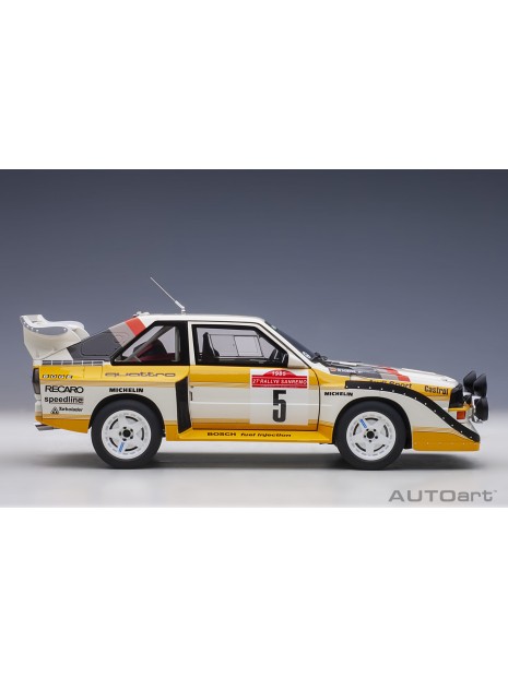 Audi Sport Quattro S1 Rally San Remo 1985 1/18 AUTOart AUTOart - 10