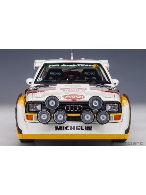Audi Sport Quattro S1 Rally San Remo 1985 1/18 AUTOart AUTOart - 11