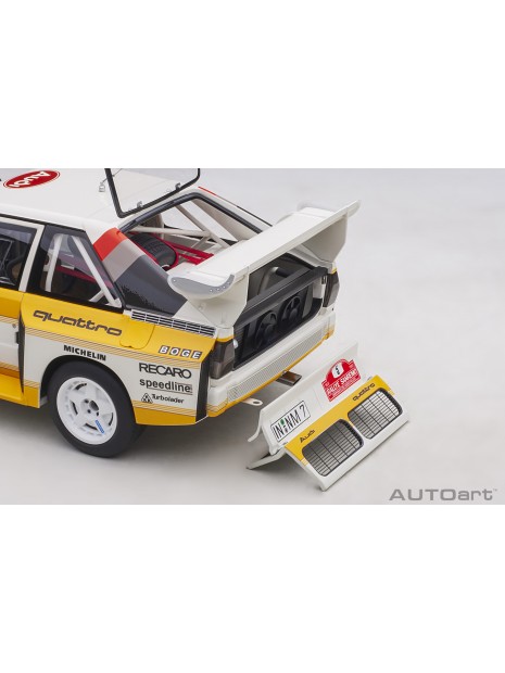 Audi Sport Quattro S1 Rally San Remo 1985 1/18 AUTOart AUTOart - 18