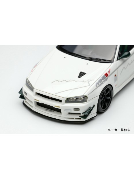 Nissan Mine's Skyline GT-R (BNR34) V-spec N1 1/43 Make-Up Eidolon Make Up - 4