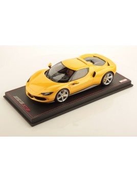 Ferrari 296 GTB (Giallo Tristrato) 1/18 MR Collection MR Collection - 1