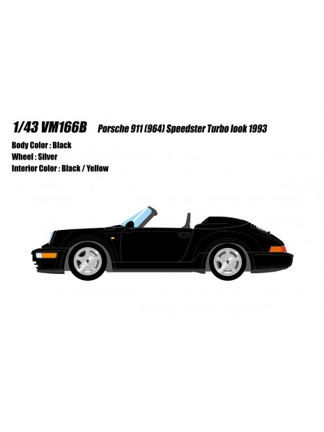 copy of Porsche 911 Carrera 3.2 Speedster Turbolook 1989 1/43 Make-Up Vision Make Up - 10