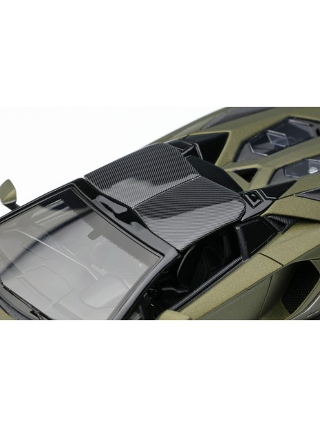 Lamborghini Aventador Ultimae Roadster (Verde Gea) 1/43 Make Up Eidolon Make Up - 5