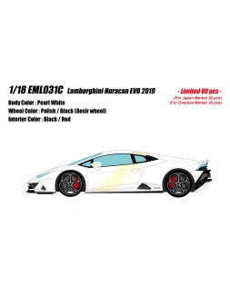 Lamborghini Huracan EVO (Bianco) 1/18 Make-Up Eidolon Make Up - 1
