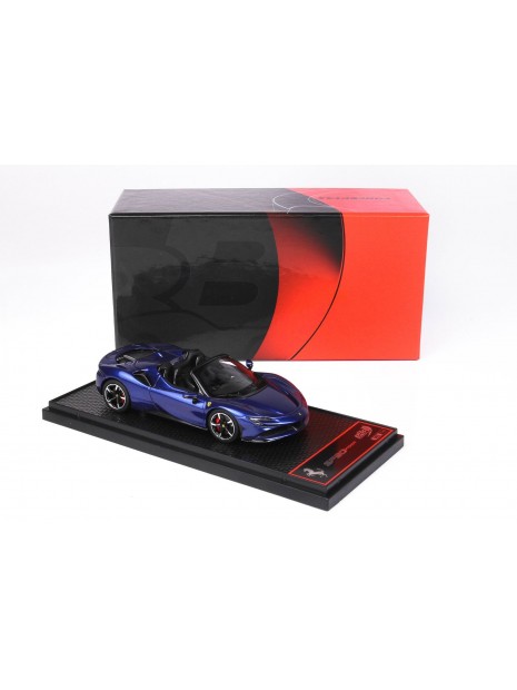 Ferrari SF90 Spider (Blu Elettrico) 1/43 BBR BBR Models - 7
