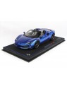 Ferrari 296 GTS (Racing Blue) 1/18 BBR BBR Models - 7