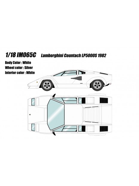 Lamborghini Countach LP5000S 1982 1/18 Make-Up IDEA Make Up - 12