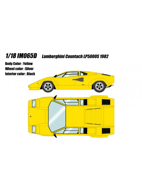 copy of Lamborghini Countach LP5000S 1982 1/18 Make-Up IDEA Make Up - 13