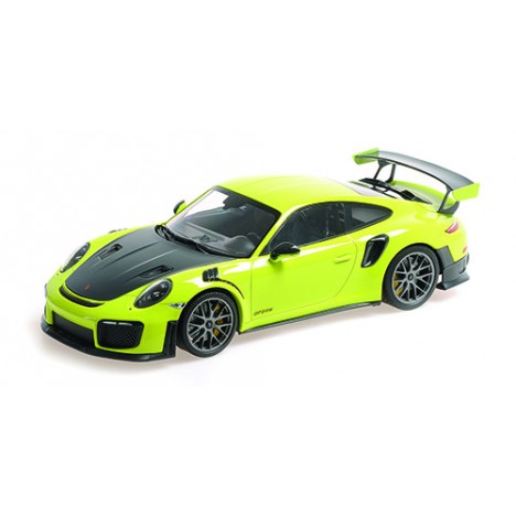 Porsche 911 (991.2) GT2 RS (Acid Green) 1/18 Minichamps  - 2